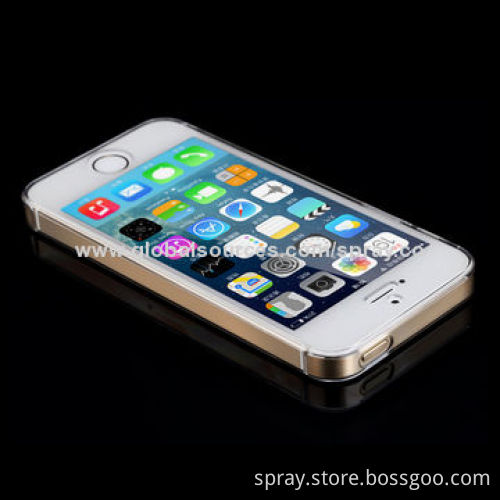 Transparent Crystal Clear Hard Protector Front and Back Case for iPhone 5/5S